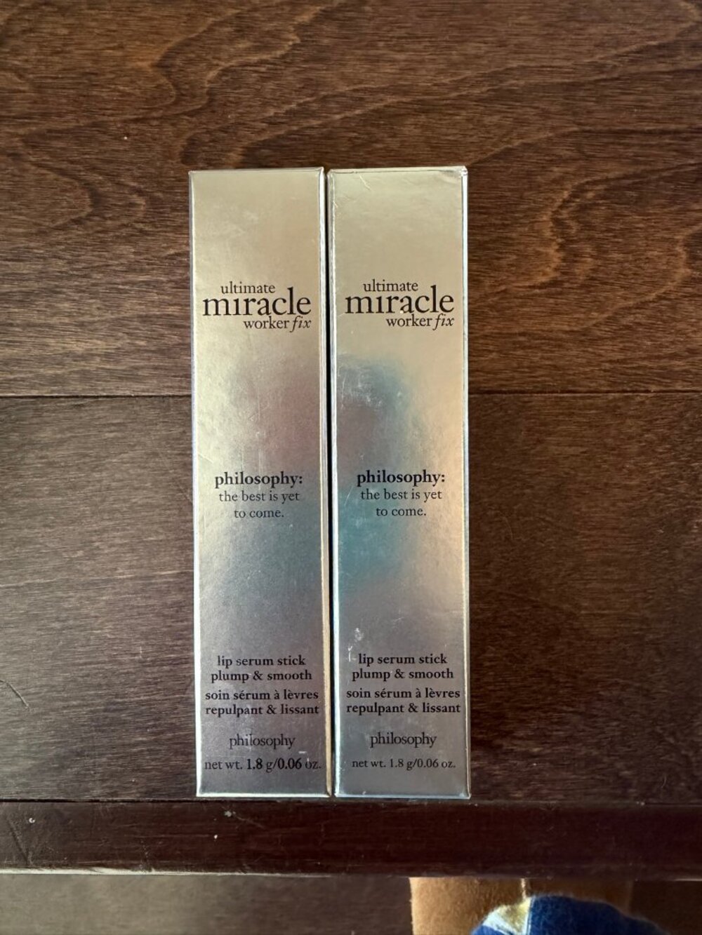 philosophy ultimate miracle worker lip serum stick – 2-pack, new in box